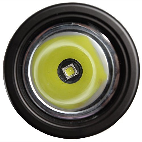 SecurityIng® Unterwasser Tauchen Taschenlampe 1000Lm 150M Wasserdicht XM-L2 U2-1A LED Professionelle Taschenlampe von 3 x 1,5V LR14 Batterien(Nicht enthalten) - 8