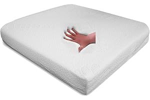 SUPPLY24 SINCE 2004 I&S-Markus Wolf Supply24 Gel Gelschaum Sitzkissen Anti Dekubitus Sitzpolster H1 weich Weiss 40 x 40 x 10 cm (RG 60)