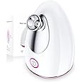 Arabest Facial Steamer, Nano Ionic Face Steamer for Facial Deep Cleaning, Warm Mist Home Spa Portable Humidifier for Men and Women Face Spa Moisturizing Unclogs Pores (Small Mist)