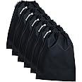 Shoeshine Shoe Bag (Pack of 6) Nylon Shoe Pouch Soft & Smooth Shoes Bags for Storage & Travelling Shoe Cover - Travel Essential