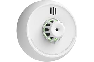 X-Sense Détecteur de Chaleur Wi-FI Compatible avec l’Appli X-Sense Home Security, Station de Base SBS50 Requise, s’Interconnecte avec Les Détecteurs de la Série X-Sense Link+, XH02-M, Lot de 1