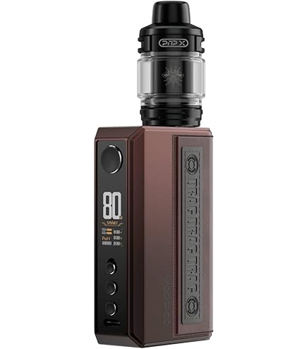 elfbar nachfüll pod läuft aus Kit Drag 4 - Voopoo - Black - Walnut