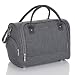 LCP Kids 668 Baby Changing Bag SYDNEY grey Diaper with carry handle, waterproof mat and universal fixing for strollers