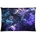 Produktbild Awesome Universe Galaxy Space Custom Zippered Pillowcase Pillow Cases Cover Home Decorative 20 * 30 Inch (One side)