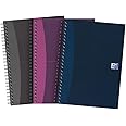 Oxford My Notes A5 Notebook, Hardback Wirebound, Lined, 140 pages, Assorted Colour (Pack of 3)