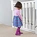 Kite Baby Girls Spot and Striped Long Sleeve Dress, Pink, 0-3 Months