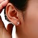 925 Sterling Silver Zircon Earrings Stud Earring P01