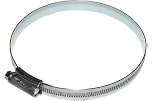 ALL TRADE DIRECT 2 x JCS HI-GRIP HOSE CLIPS SIZE 90 ZINC PLATED 70-90mm JUBILEE TYPE 4 CLAMP