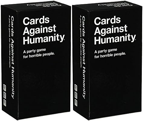 Card Boy 2 Sets of Against Humanity US Edition Board Party Card Game Dark Humor New Sealed