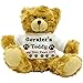 Produktbild Geraint's, Teddy, Keep Your Paws Off! ", personalisierbar mit Namen Teddybär, Plüsch 22 cm (ca.)