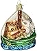 Produktbild Old World Weihnachten Eule und Miezekatze Glas geblasen Ornament