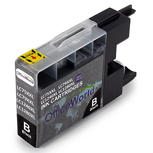 OfficeWorld Kompatible Patronen Ersatz für LC1240 LC1280 Tintenpatronen Kompatibel mit MFC-J280W, MFC-J425W, MFC-J430W, MFC-J435W, MFC-J5910DW, MFC-J625DW, MFC-J6510DW, MFC-J6710DW, MFC-J6910DW, MFC-J825DW, MFC-J835DW, DCP-J525W, DCP-J725DW, DCP-J925DW - 2