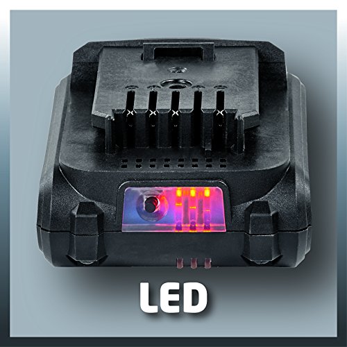 Einhell Akku Bohrschrauber TC-CD 18-2 Li (2 Li Ion Akkus, 18V, 1,3Ah,2-Gang, 38Nm, LED-Licht, Koffer) - 8