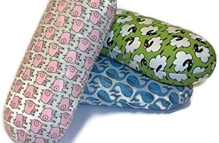 Childs Animal Print Spectacle Case - Pig. Ideal protection for kids specs