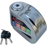ARMOR 6Mm Gray Color Alarm Disc Lock