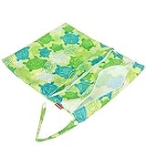 Damero Windeltasche mit wiederverwendbarem Stoff Wasserdicht Wetbag Feuchttücher Organiser Beutel - 3