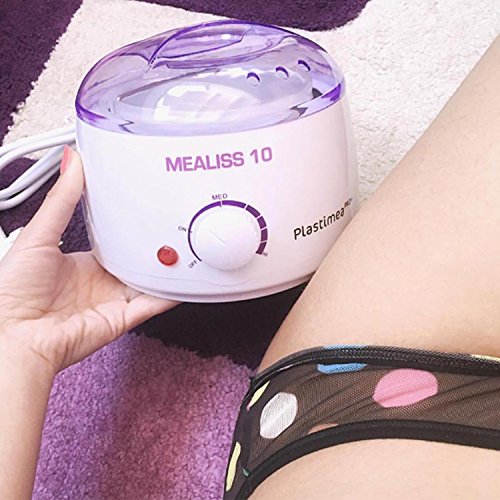 ☀ MEALISS 10 ☀ Haarentfernung – Brazilian Waxing – WACHSERWÄRMER mit THERMOSTAT & BEHÄLTER 500 ml – Flüssiges Wachs in nur 15 min. – Konstante Beibehaltung der Temperatur während der gesamten Anwendung – für eine wunderschöne & langanhaltend glatte Haut – unkompliziert & komfortabel bei Ihnen zuhause - 8