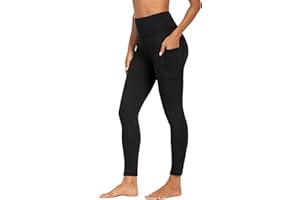 Merlvida Leggins Deportivos Mujer Cintura Alta Mallas Deporte Mujer con Bolsillos Opaque Leggings Push Up Elásticos Pantalones Ropa Deportiva Mayas Gym para Yoga Fitness Running