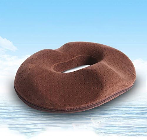 DSAQAO Comfort hemorrhoid seating cushion, Pain relief for prostate Post natal Surgery Pressure sores, Orthopedic seat pad-A