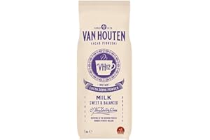 BO TIME Cacao en Poudre Van Houten VH12 1kg/Sac - Offres de 1, 2, 3 et 4 Sacs (1kg)