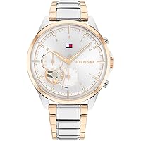 Skagen Kuppel Orologio Donna – Quadrante Bianco E Bracciale In Acciaio, 32mm