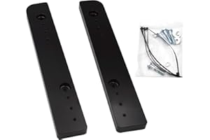 Dasen 1-3" Adjustable Rear Tour Pak Pack Relocator Mount Plate Kit Compatible with Harley Touring Road King Electra Street Road Glide ＆ Trikes Tri Glide 2014-2022 (Come with Instruction)