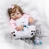 Ropa de muñeca: Hecha a mano, la muñeca se adapta muy bien, la ropa está incluida. La muñeca se ajusta a la ropa de 1-3 meses bebé, puedes comprar más ropa para ella