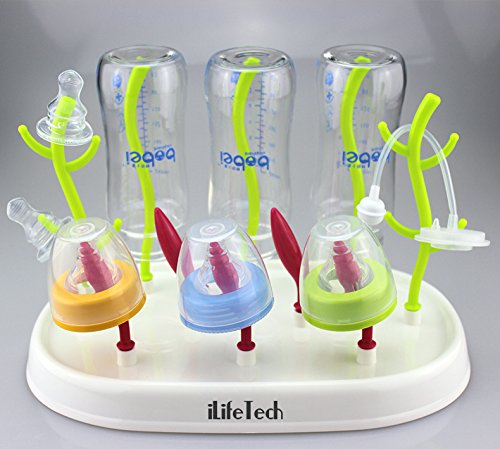 iLifeTech Tree Form Baby Bottle and Accessories Drying Rack
