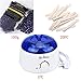 Produktbild Haarentfernung Wachsbohnen ,Bovake Haarentfernung Bean Abwischen Sticks Hot Wax-Wärmer-Heizung Pot Enthaarungsmittel Set (Colour C)