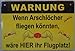 Produktbild Warnschilder mit Sprüchen (Wenn Arschlöcher fliegen könnten wäre hier ihr Flugplatz)