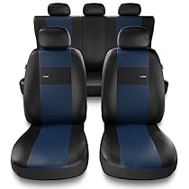 Coprisedili Universali Per Fiat Doblo 2000-2019 - Set Completo, Nero Grigio - Foto 6