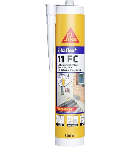 Sika - Sikaflex 521 UV, Nero - Sigillante resistente agli agenti
