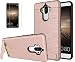 Produktbild Huawei Mate 9(2016) Hülle mit Panzerglas,ISENPENK Premium TPU+PC Ultra Slim Tough Rugged Hardcase with Built-in Kickstand Selbst Ständer und Card Schlitz 2 in 1 Stand Case,Wasserdicht Shockproof Anti Slip Stoßfest Back Cover Protection Tasche Schutzhülle für Huawei Mate 9(2016) 5.9Zoll-[rosa]+Panzerglas/Schutzfolie/Schutzglas