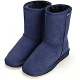 botas mujer piel forradas borreguito modernisimas