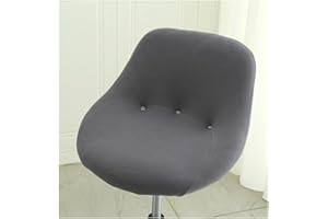 HHONGWYT Fundas para Taburetes de Bar Fundas para Sillas con Respaldo Bajo Fundas para Taburetes Elástico Giratorias Fundas para Taburetes de Cocina,A4,2PCS