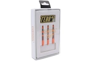 CUESOUL TERO + AK7P Arbres à fléchettes, Nouveau système de Vols à fléchettes télescopiques et rotatifs à Double Direction