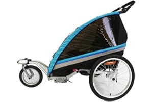 BC BABY COCHES RBO509 Remolque de Bicicleta para niños Travel, 2 PLAZAS