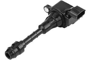 Gorgeri Ignition Coil Fit for Replacement for Nissan 350Z Replacement for Infiniti G35 M35 FX35 UF-401 Car Accessory Curved Boot Ignition Coil compatible