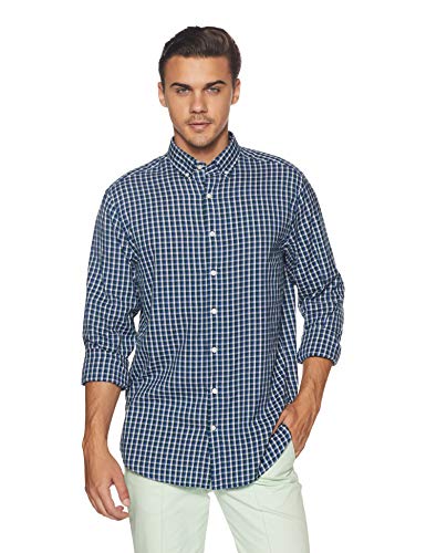 Men's Checkered Regular Fit Casual Shirt