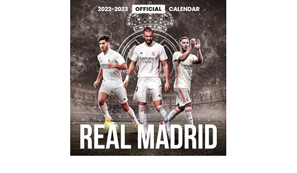 Calendrier Real Madrid 2023 Real Madrid Calendar 2022: Official Sport Calendar 2022 – 18 Months – Big  Size 17"X11". Real Madrid Planner For All Fans Kids Boys. Kalendar  Calendario Calendrier 18 Monthy.: Amazon.co.uk: Calender, Real Madrid:  9798797297536: Books