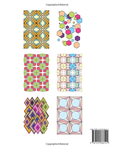Geometric Coloring Books for Adults Geometric Coloring Books for Adults