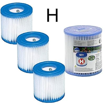 Générique 4 Cartouches de Filtration Intex pour filtre piscine - Intex TYPE H