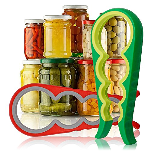 Dosenöffner Deckelöffner, FineGood 2 Pack Deckel aus rutschfeste Gummi Jar Opener für kleine Stärke Kleine Hände Arthritis Senioren - 7
