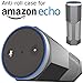 Produktbild Amazon Echo Hülle Zubehör [Anti-Roll] Silikon Schutzhülle Ständer von CUVR Works With Alexa, Kabel & Fernbedienung (Grau)