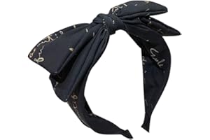 AMHOMELY A Variety of Styles Headbands Clearance Women's Printed Bow Tie Hair Band Headband Cross Tie Headband Hair Band Hoop