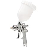 ABAC Pistola a Spruzzo per Verniciare G-550F, Aerografo con Serbatoio per Vernice da 600ml, Ugello in Acciao Inox da 1.5 mm, 