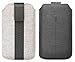 Price comparison product image Hugo Boss Alness XL Slip Case Pouch Black / Grey Universal iPhone HTC Galaxy LG