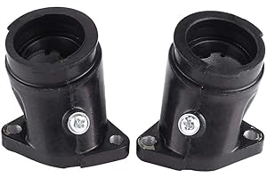 KEENSO 2pcs Motorcycle Carb Intake Manifold Boot, Carburetor Interface Adapter Carb Intake For Honda Rebel CA250 CMX250 CMX250C