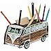 Produktbild Werkhaus - Stiftebox "VW-Bus T1 Bulli" verschiedene Modelle mit Bulli-Kugelschreiber (VW T1 - Popart Holz)