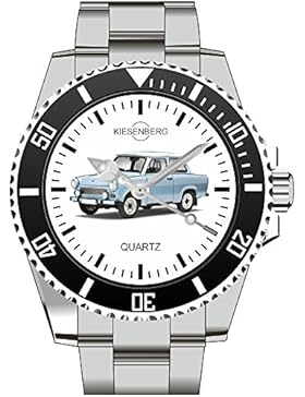Kiesenberg Oldtimer Modell Uhr - Trabant 601 Blau - 1814